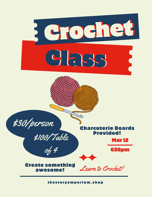 Crochet Class - March 12